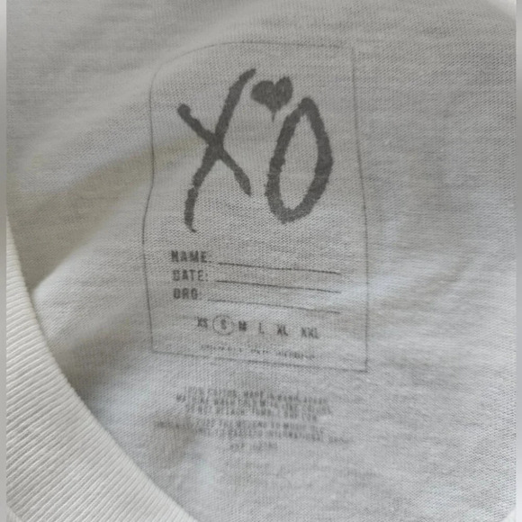The Weeknd X'O Dawn  FM God Knows Life is Chaos T-Shirt - Picture 5 of 5